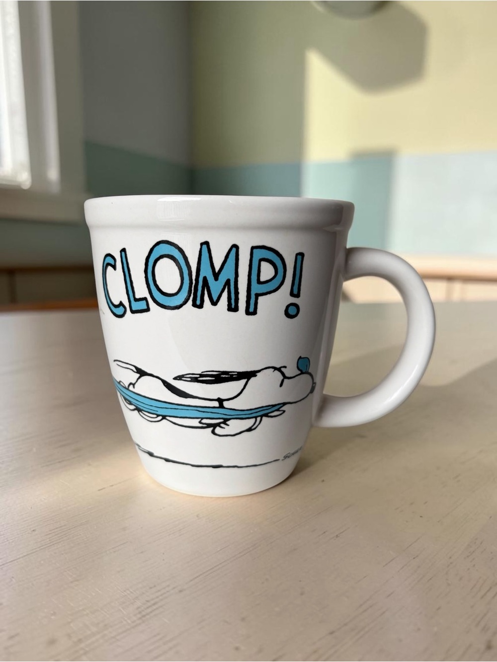 Hallmark Peanuts Snoopy Linus
Blanket Coffee Mug CLOMP 3D
Textured Relief 17oz